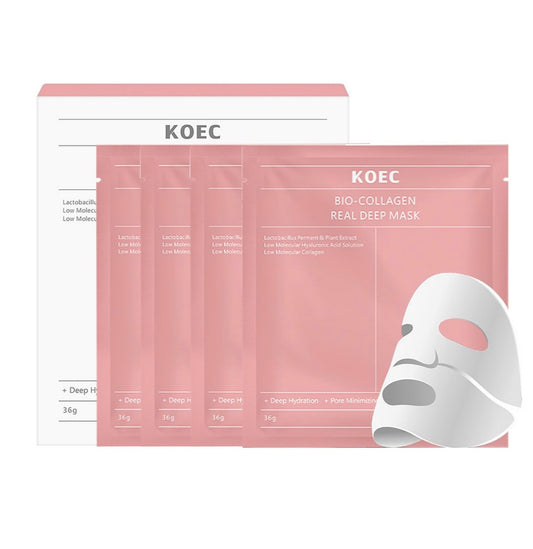KOEC 4 Piece Collagen Penetrating Facial Mask Set