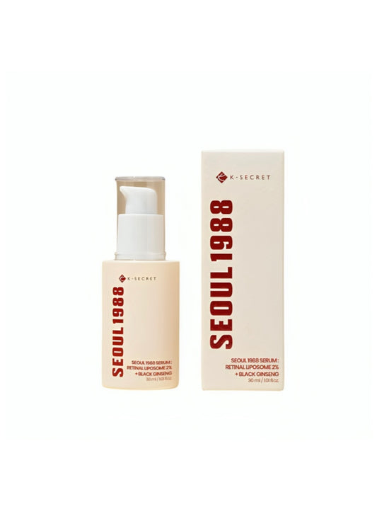 K-Secret Seoul 1988 Retinal Liposome 2% + Black Ginseng Serum (30ml)