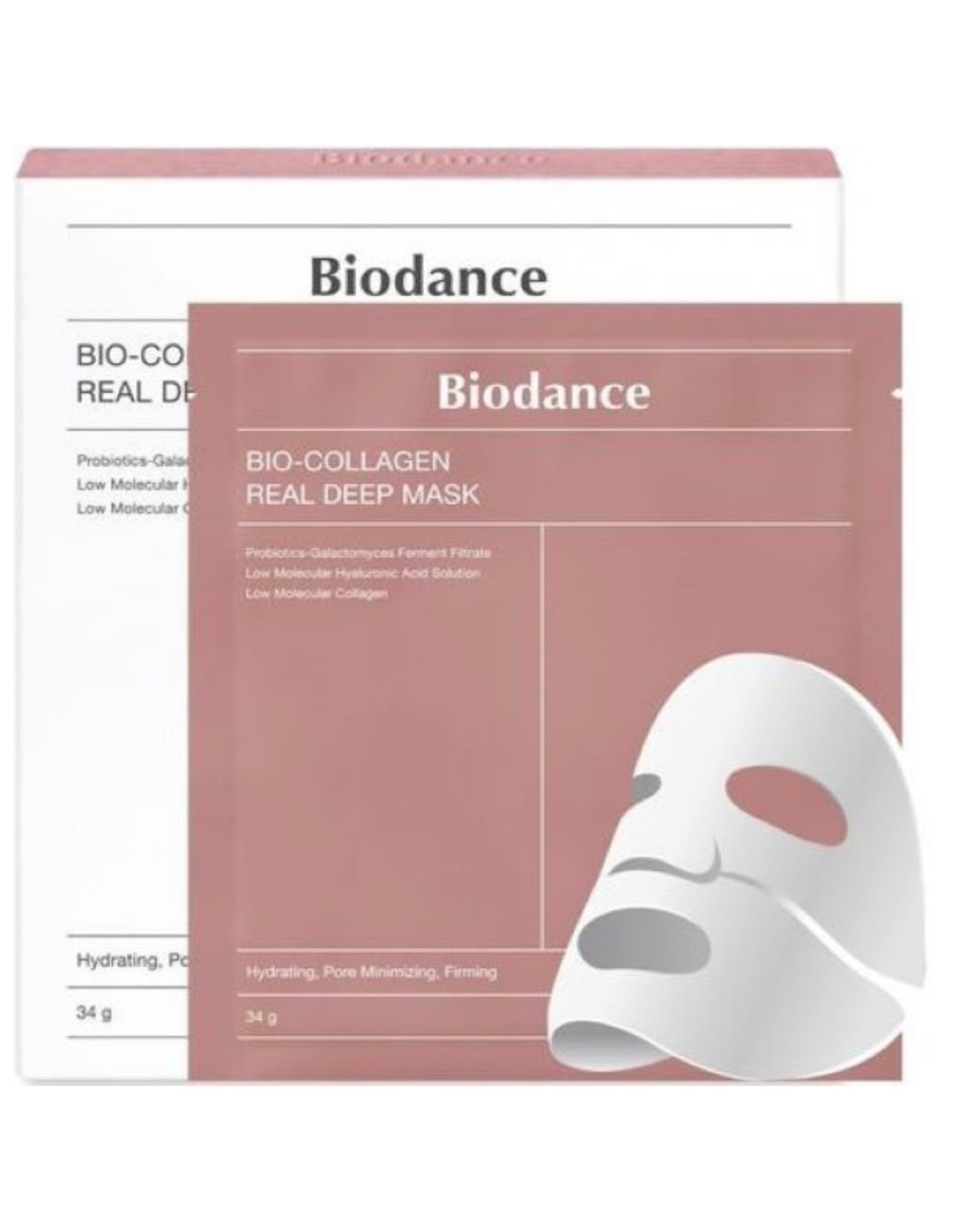 Biodance Bio-Collagen Real Deep Mask Sheet 34g - 4 Pack