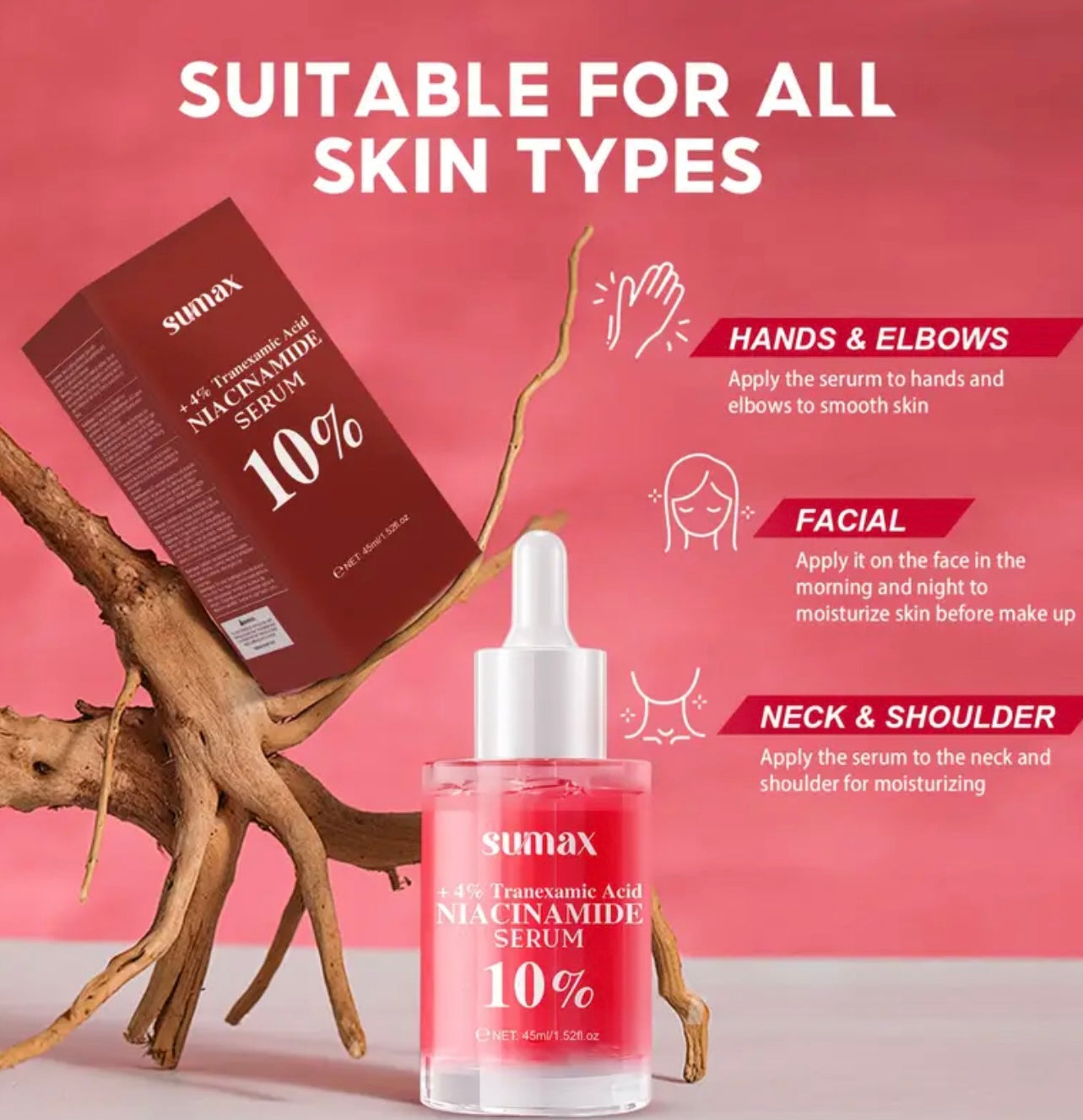 Niacinamide 10% + TXA 4% Serum (45ml)