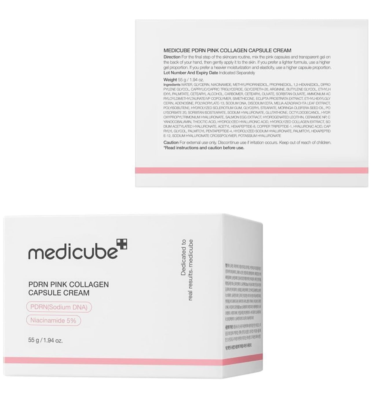 Medicube PDRN Pink Collagen Capsule Cream (55g)